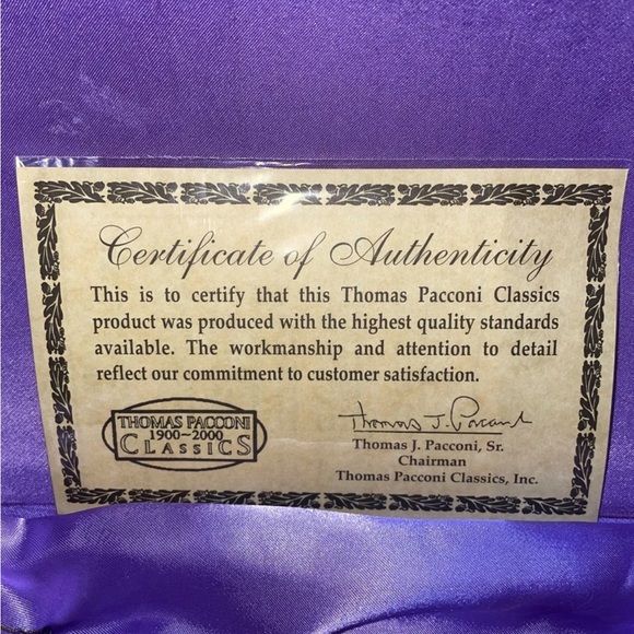 Vintage Thomas Pacconi Museum Series Glass Christmas Ornaments, set of 4 In Case - Picture 3 of 5